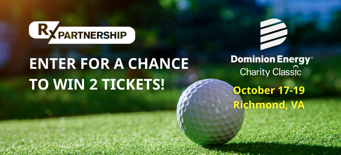 Rx Partnership Giveaway: Enter for a Chance to Win 2 Tickets to the Dominion Energy Charity Classic, October 17-19, 2025, in Richmond, Virginia!